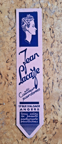 Publicite marque page - publicite, jean
