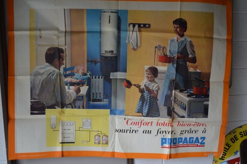 Affiche pub butagaz - pub,