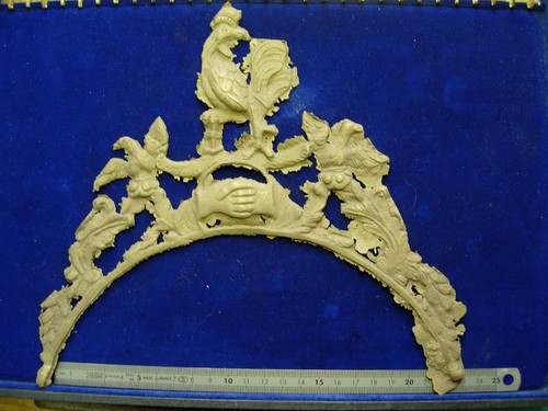 Ebauche bronze fronton type - bronze,