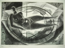 Oeil terre femme nue - "l'oeil,