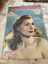 Revue Cinemonde De 1947