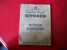 notice entretien citroen traction avant 05 1953