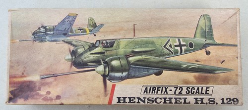 Airfix henschel 129 - h.s.,