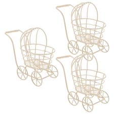 3 Pcs Jouet Poussette Mini