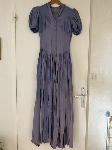 Robe ancienne 1930 1940 - robe,