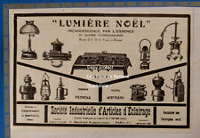 Publicite LUMIERE NOEL