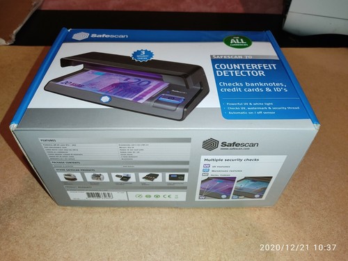 Safescan détecteur de - safescan,