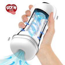 Masturbateur Homme Automatique Electrique Vibrant Succion Voix Sextoys Homme FR