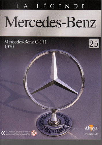 Fascicule legende mercedes - fascicule, la