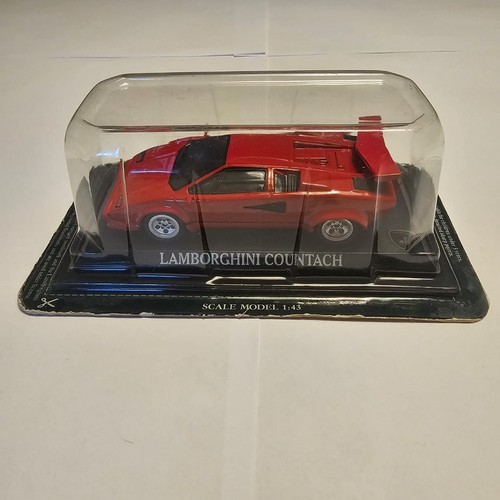 Lamborghini countach rouge - lamborghini,