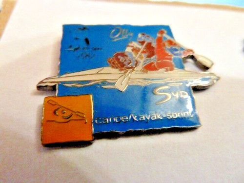 Pin vintage canoe kayak - s,