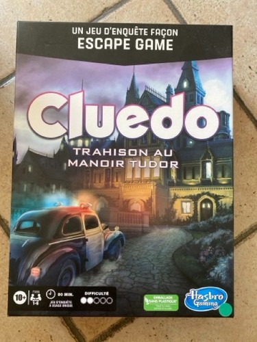 Cluedo trahison manoir - cluedo, au