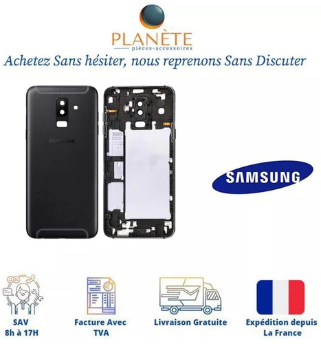 Original coque arrière noire - coque,