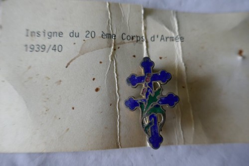 Insigne militaire 1939 - militaire, 1939/1940