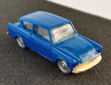 MINIX RC01  HO Voiture Ford Anglia Bleue 1/87 1:87 Rare Vintage