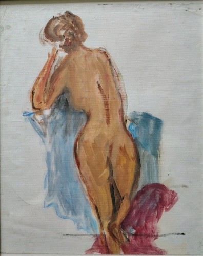Jolie peinture modèle de - de,