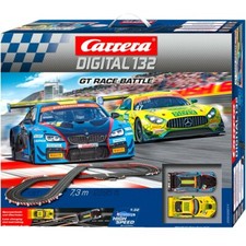 Carrera Digital 132 GT Race Battle Piste de cours, Mercedes AMG GT3 + BMW M6 GT3