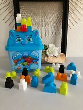 325⚜️ Jeu de Gros Blocs de Construction 25 Pieces Boite Mega Bloks L'éléphant