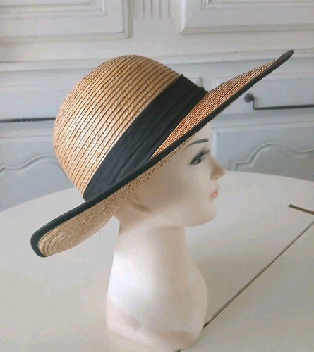 Chapeau paille vintage - de, avec