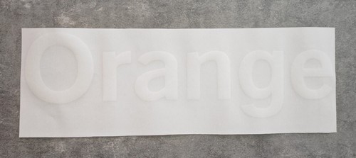 Flocage orange marseille - flocage,