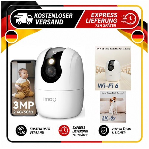 Imou caméra surveillance wifi - imou,