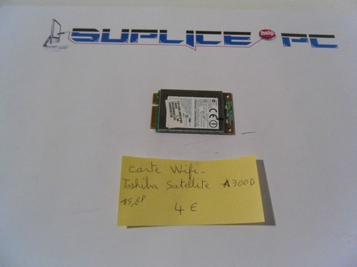 Toshiba satellite a300d - , carte
