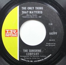 Rock 45 The Sunshine Company -