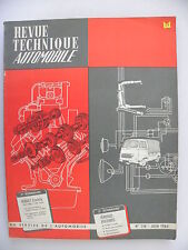 Revue technique automobile RTA  Renault Estafette 1962 - 1964 ( 1100 cm3 ) 