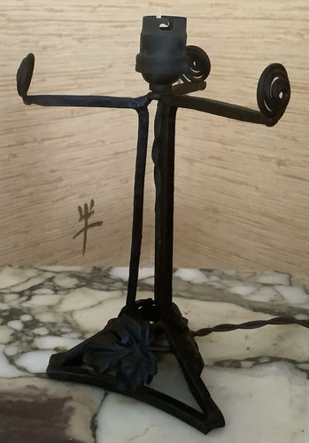 Pied lampe fer - lampe,