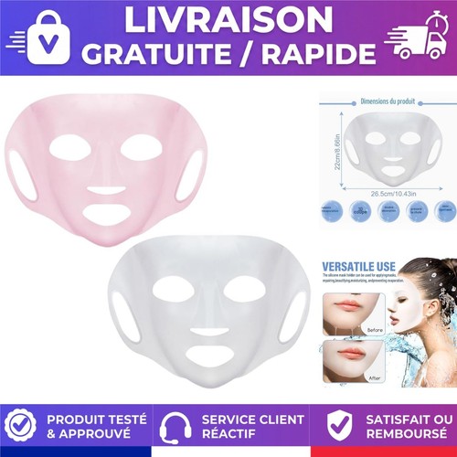 Lot masques faciaux en - de,
