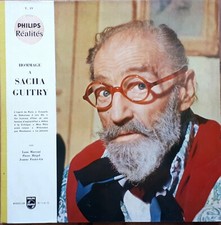 Philips Réalités V. 19 HOMMAGE à SACHA GUITRY RARE 33T LP PHILIPS 77.468 HC 167