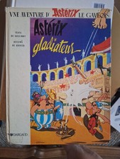 BD ASTERIX GLADIATEUR EDITION DE 1987 GOSCINNY UDERZO DARGAUD EDITEUR
