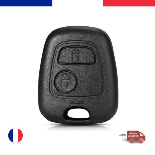 Coque clé plip peugeot - peugeot, 107