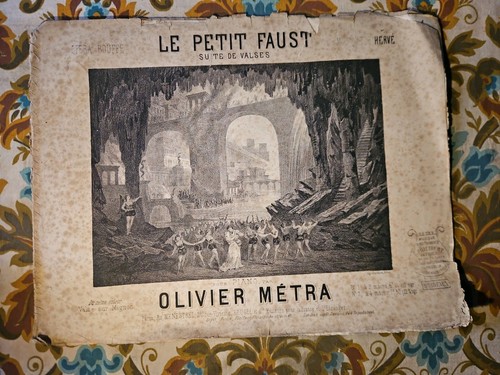 Petit faust pour piano - le,