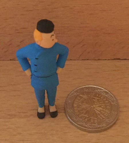 Figurine pvc moulinsart - pvc,