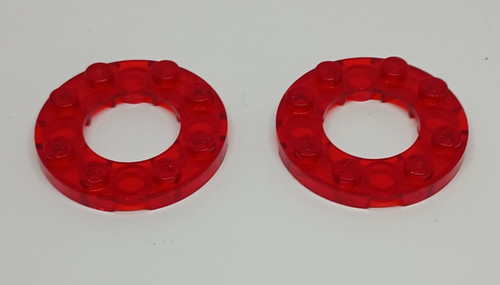 Lego plaque ronde x 4 - 4,
