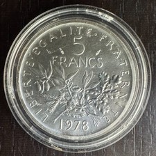 Veme République - 5 francs