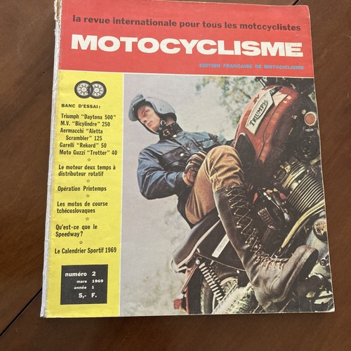 Revue moto cyclisme 2 1969 - moto,