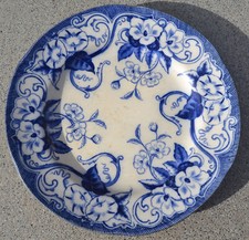 1 assiette CREIL MONTEREAU - modèle FLORA - B. & Cie