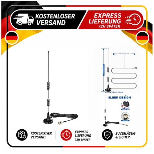 Bingfu antenne scanner radio - scanner,