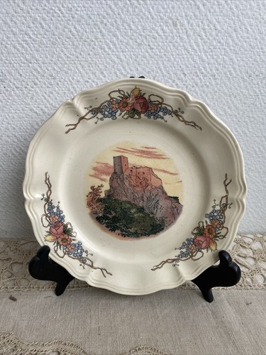 Ancienne assiette dessert - a,