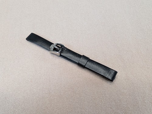 Bracelet omega cuir noir - omega, 12mm