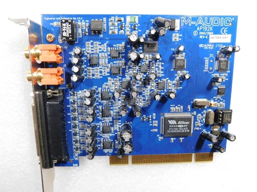 Audio audiophile 192 ap192k - m-audio,