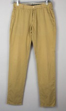 Massimo Dutti Hommes Droit Jambe Extensible Slim Pantalon Chino Taille EU40 (W31