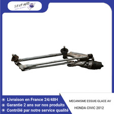 ?? MECANISME ESSUIE-GLACE AVANT HONDA CIVIC ➤76505TR0J01 ♻️
