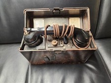 WW2 ALLEMAND TELEPHONE DE CAMPAGNE BAKELITE 1938