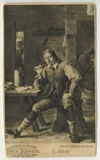 Chromo-Le Joueur-David