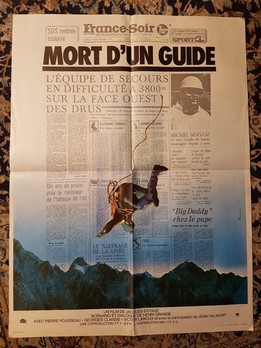 Affiche 1975 mort guide - mort, d'un