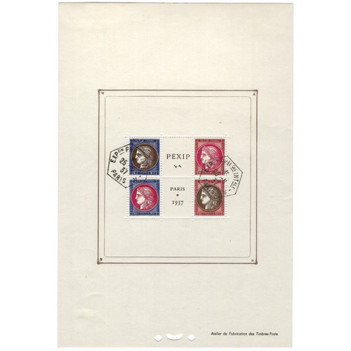 Bloc feuillet timbres 3 - bloc,