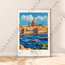 Affiche Murale Voyage Malte